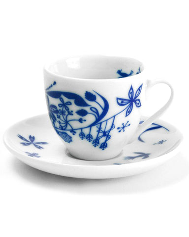 Flying Birds Espresso Cup & Saucer