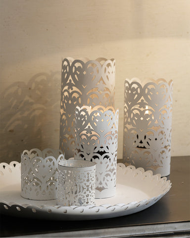 Leonor Metal Lace Lanterns