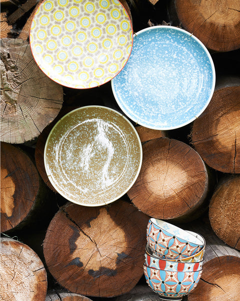 makoniko-geometric-pattern-dessert-plate