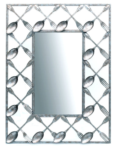 Ambiorix Decorative Mirror with Cutlery Frame