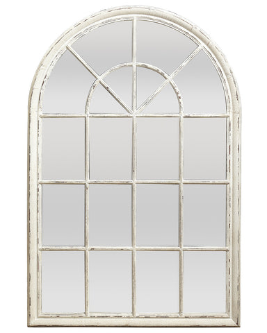 Ramos Large Arched Window Pane Mirror