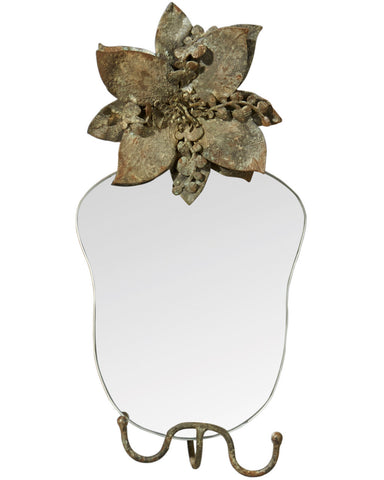 Phaidon Flower Mirror with Hooks