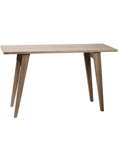 Saxo Contemporary Oak Finish Console Table