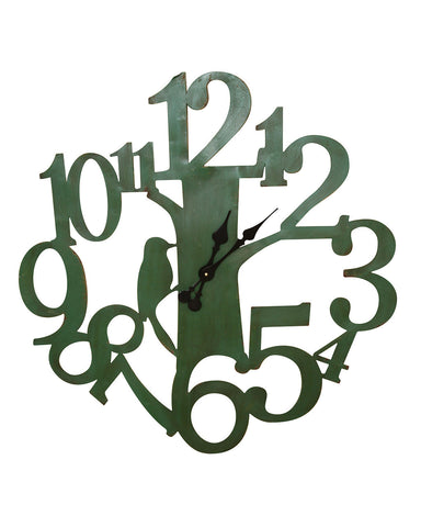 Jardin Metal Wall Clock