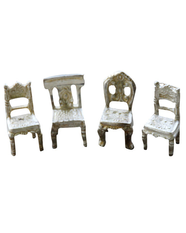 Set of 4 Mini Chair Cardholders