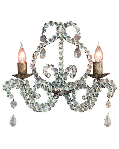 Opera Crystal Wall Light