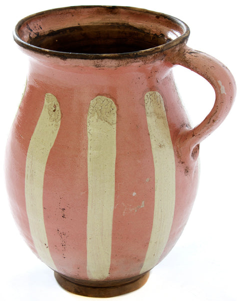 rustic-pink-striped-terracotta-pot