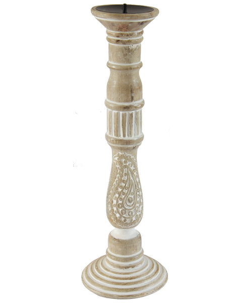 washed-wood-candlestick