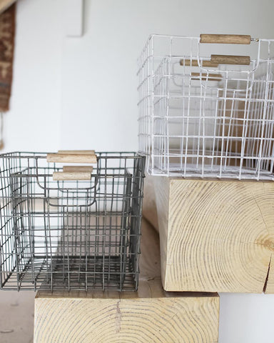 Huma Wire Storage Baskets