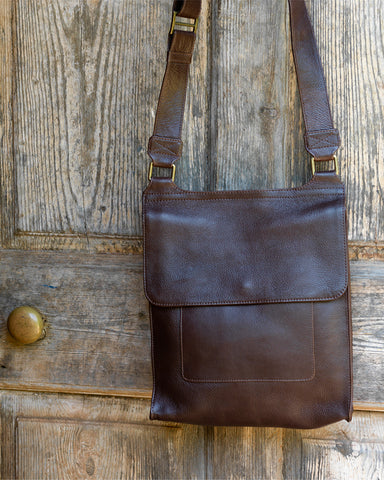 Soft Leather Messenger Bag